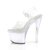 Pleaser ILLUMINATOR-708 Bottines à plateforme Transparent Couleur EU-37/US-7