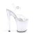 Pleaser ILLUMINATOR-808 Bottines à plateforme Transparent Couleur EU-35/US-5