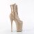 Pleaser INFINITY-1020 Bottines à plateforme Vernis Beige EU-36/US-6