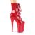 Pleaser INFINITY-1020 Bottines à plateforme Vernis Rouge EU-36/US-6