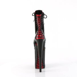 Pleaser INFINITY-1020FH Bottines à plateforme Vernis Noir EU-35/US-5