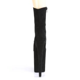 Pleaser INFINITY-1020FS Bottines à plateforme Daim synthétique Noir EU-37/US-7