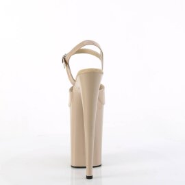 Pleaser INFINITY-909 Sandales à plateforme Vernis Beige EU-36/US-6