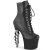 Pleaser IRONGRIP-1020 Bottines à plateforme Cuir synthétique Noir EU-35/US-5