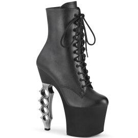 Pleaser IRONGRIP-1020 Bottines à plateforme Cuir...