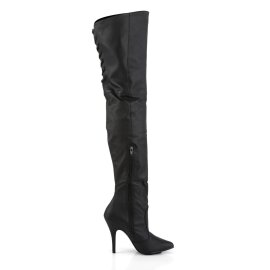 Pleaser LEGEND-8899 Bottes cuissardes Cuir Noir EU-37/US-7
