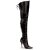 Pleaser LEGEND-8899 Bottes cuissardes Cuir Noir EU-37/US-7