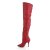 Pleaser LEGEND-8899 Bottes cuissardes Cuir Rouge EU-37/US-7