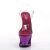 Pleaser MOON-708LG Sandales à plateforme Transparent Violet EU-35/US-5