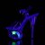 Pleaser MOON-708RSS Sandales à plateforme Transparent EU-35/US-5