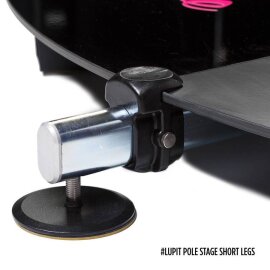 Lupit Pole Stage Pieds courts Acier inoxydable 45 mm