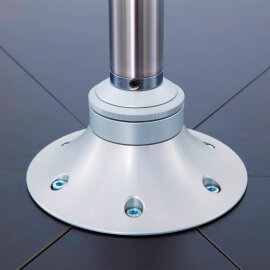 Lupit Pole Stage Pieds longs Acier inoxydable 45 mm