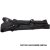 Lupit Pole Stage Pieds courts Acier inoxydable 45 mm avec sacs de transport