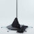 Lupit Pole Stage Pieds courts Acier inoxydable 45 mm avec sacs de transport