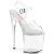 Pleaser NAUGHTY-808 Sandales à plateforme Transparent EU-37/US-7