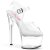 Pleaser PASSION-708 Sandales à plateforme Transparent EU-35/US-5