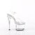 Pleaser PASSION-708 Sandales à plateforme Transparent EU-35/US-5