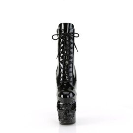 Pleaser RAPTURE-1020 Bottines à plateforme Vernis Noir EU-39/US-9