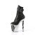 Pleaser RAPTURE-1020STR-02 Bottines à plateforme Cuir synthétique Noir EU-35/US-5