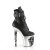 Pleaser RAPTURE-1020STR-LT Bottines à plateforme Cuir synthétique Noir EU-38/US-8