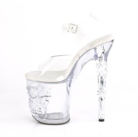 Pleaser RAPTURE-808 Sandales à plateforme Transparent EU-35/US-5