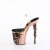 Pleaser RAPTURE-808-LT Sandales à plateforme Transparent Or Rose EU-36/US-6