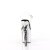 Pleaser RAPTURE-808-LT Sandales à plateforme Transparent Argent EU-35/US-5