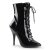 Pleaser SEDUCE-1020 Bottines Vernis Noir EU-39/US-9
