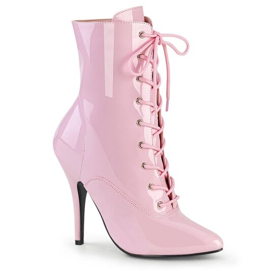Pleaser SEDUCE-1020 Bottines Vernis Rose EU-38/US-8