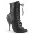 Pleaser SEDUCE-1020 Bottines Cuir synthétique Noir EU-41/US-11