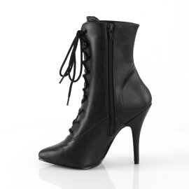 Pleaser SEDUCE-1020 Bottines Cuir synthétique Noir EU-42/US-12