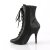 Pleaser SEDUCE-1020 Bottines Cuir synthétique Noir EU-42/US-12