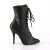 Pleaser SEDUCE-1020 Bottines Cuir synthétique Noir EU-39/US-9