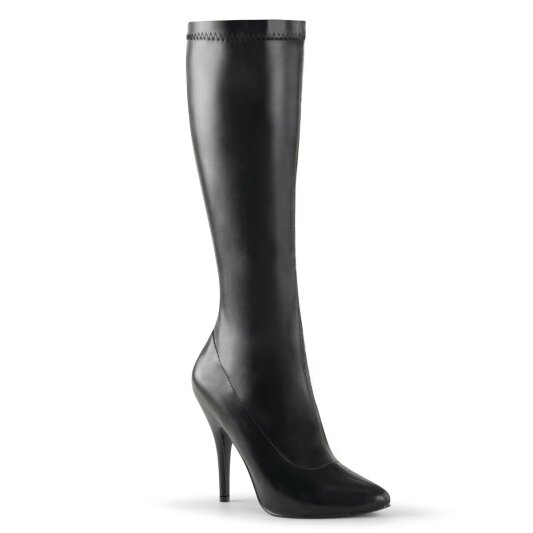 Pleaser SEDUCE-2000 Bottes Cuir synthétique Noir EU-36/US-6
