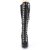 Pleaser SEDUCE-2024 Bottes Cuir synthétique Noir EU-39/US-9