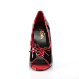 Pleaser SEDUCE-216 Escarpins Vernis Noir EU-35/US-5