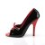 Pleaser SEDUCE-216 Escarpins Vernis Noir EU-35/US-5
