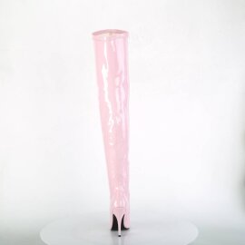 Pleaser SEDUCE-3000 Bottes cuissardes Vernis Rose EU-38/US-8