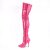Pleaser SEDUCE-3000 Bottes cuissardes Vernis Rose EU-40/US-10