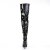 Pleaser SEDUCE-3010 Bottes cuissardes Vernis Noir EU-38/US-8