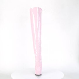 Pleaser SEDUCE-3010 Bottes cuissardes Vernis Rose EU-37/US-7