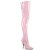 Pleaser SEDUCE-3010 Bottes cuissardes Vernis Rose EU-38/US-8