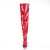 Pleaser SEDUCE-3010 Bottes cuissardes Vernis Rouge EU-38/US-8