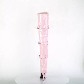 Pleaser SEDUCE-3028 Bottes cuissardes Vernis Rose EU-39/US-9
