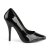 Pleaser SEDUCE-420 Escarpins Vernis Noir EU-36/US-6