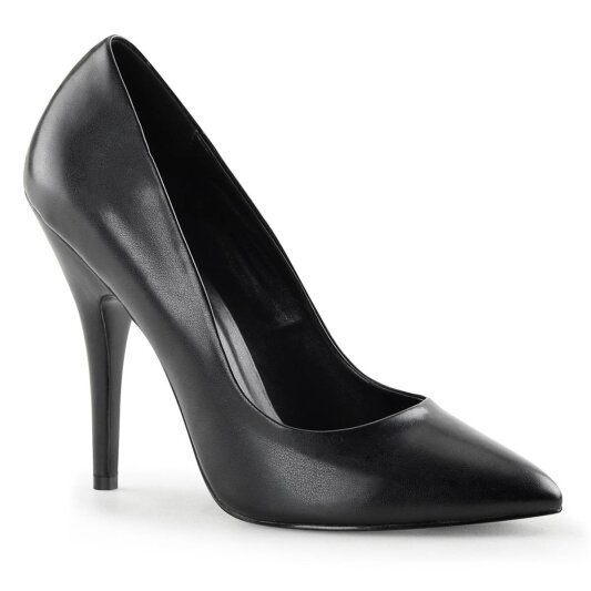 Pleaser SEDUCE-420 Escarpins Cuir synthétique Cuir Noir EU-35/US-5