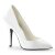 Pleaser SEDUCE-420 Escarpins Vernis Blanc EU-37/US-7