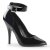 Pleaser SEDUCE-431 Escarpins Vernis Noir EU-35/US-5