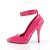 Pleaser SEDUCE-431 Escarpins Vernis Rose EU-35/US-5