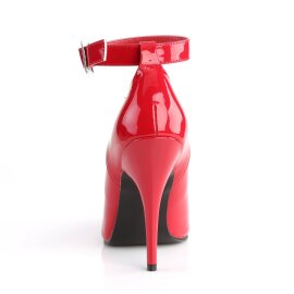 Pleaser SEDUCE-431 Escarpins Vernis Rouge EU-40/US-10